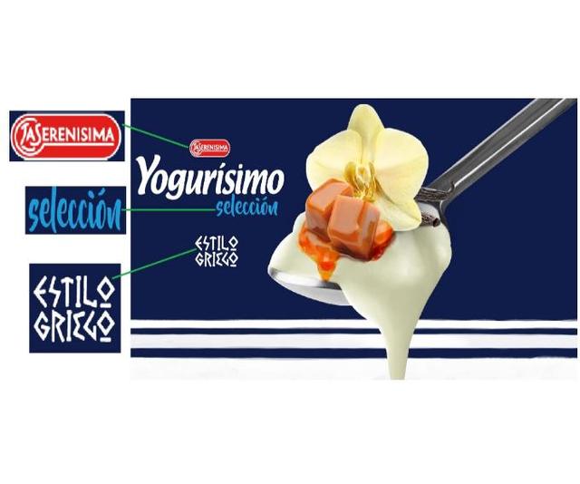 LA SERENISIMA - YOGURÍSIMO SELECCIÓN ESTILO GRIEGO