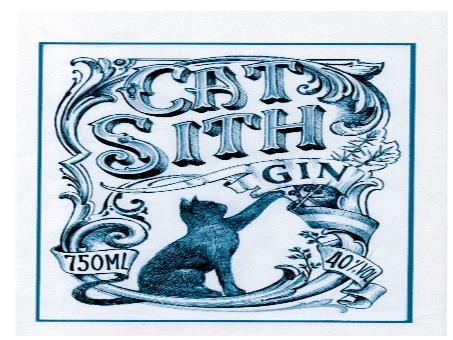 CAT SITH GIN 750ML 40%VOL