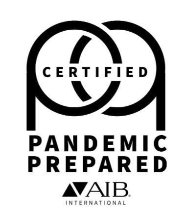 CERTIFIED PANDEMIC PREPARED AIB INTERNATIONAL