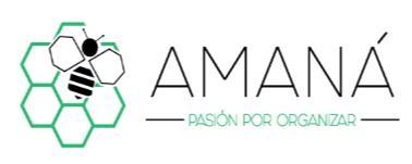 AMANA PASION POR ORGANIZAR