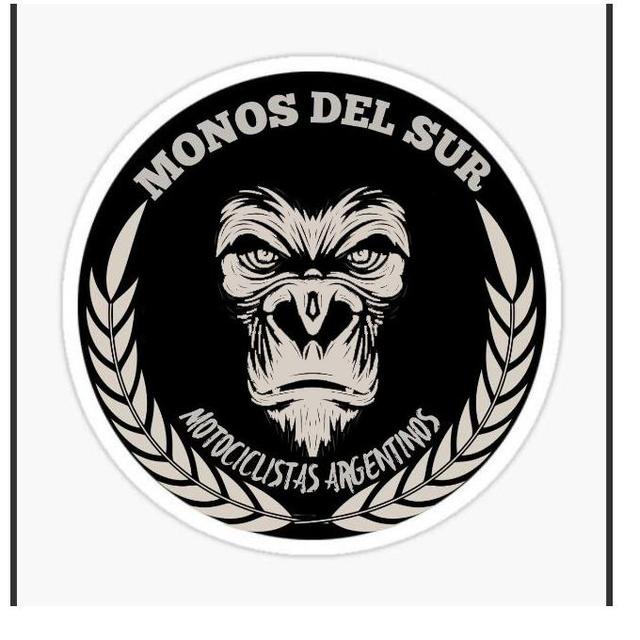 MONOS DEL SUR MOTOCICLISTAS ARGENTINO