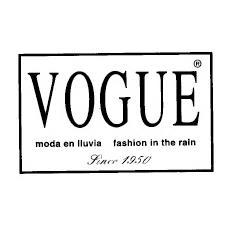 VOGUE MODA EN LLUVIA FASHION IN THE RAIN SINCE 1950