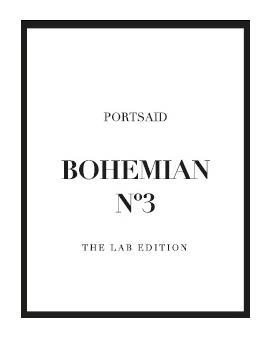 PORTSAID BOHEMIAN N°3 THE LAB EDITION