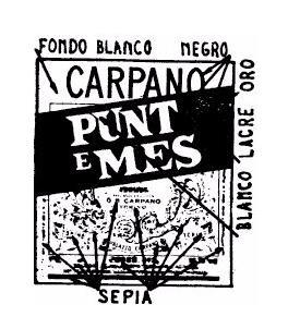 CARPANO PUNT E MES