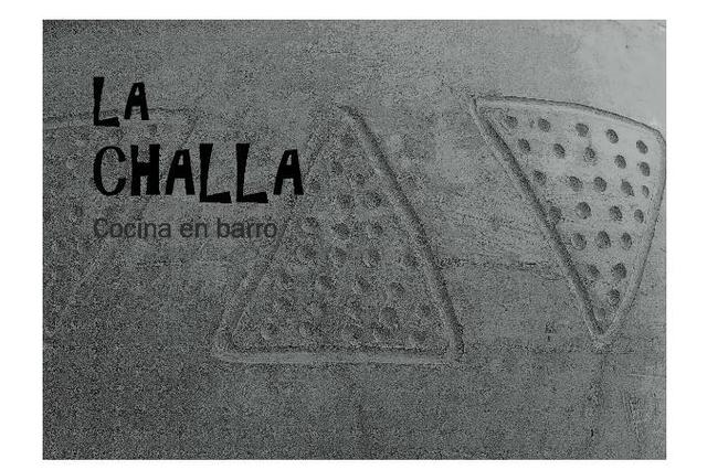 LA CHALLA, COCINA EN BARRO