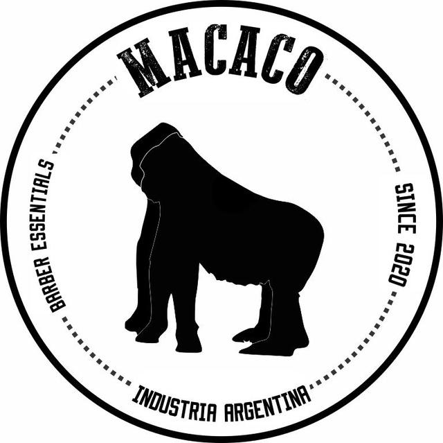 MACACO  BARBER ESSENTIALS SINCE 2020 INDUSTRIA ARGENTINA