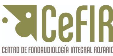 CEFIR, CENTRO DE FONOAUDIOLOGÍA INTEGRAL ROSARIO