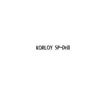 KORLOY SP-DRILL