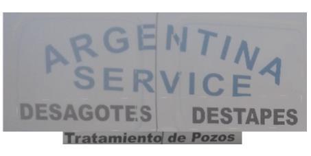 ARGENTINA SERVICE DESAGOTES DESTAPES TRATAMIENTO DE POZOS