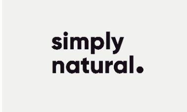 SIMPLY NATURAL .