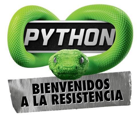PYTHON BIENVENIDOS A LA RESISTENCIA