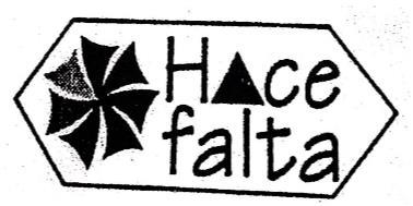 HACE FALTA