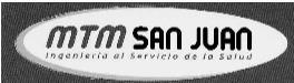 MTM SAN JUAN MARTINAZZO TECNOLOGIA MEDICA INGENIERIA AL SERVICIO DE LA SALUD