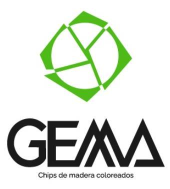 GEMA CHIPS DE MADERA COLOREADOS