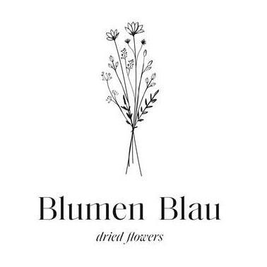 BLUMEN BLAU DRIED FLOWERS