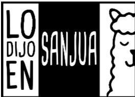 LO DIJO EN SANJUA