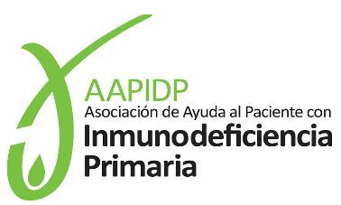 AAPIDP ASOCIACIÓN DE AYUDA AL PACIENTE CON INMUNODEFICIENCIA PRIMARIA