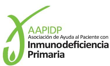 AAPIDP ASOCIACIÓN DE AYUDA AL PACIENTE CON INMUNODEFICIENCIA PRIMARIA