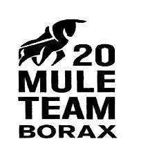 20 MULE TEAM BORAX