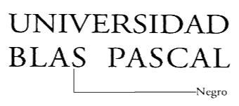 UNIVERSIDAD BLAS PASCAL