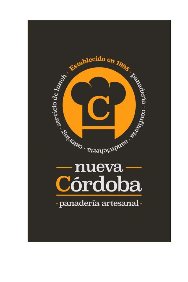 C NUEVA CORDOBA PANADERIA ARTESANAL  ESTABLECIDO EN 1998- PANADERIA- CONFITERIA- SANDWICHERIA- CATERING- SERVICIO DE LUNCH-