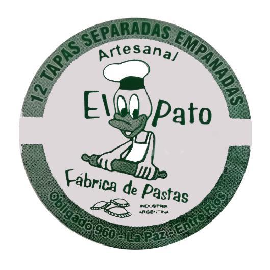 EL PATO FABRICA DE PASTAS ARTESANAL 12 TAPAS SEPARADAS EMPANADAS OBLIGADO 960 LA PAZ ENTRE RIOS