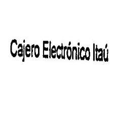 CAJERO ELECTRONICO ITAU
