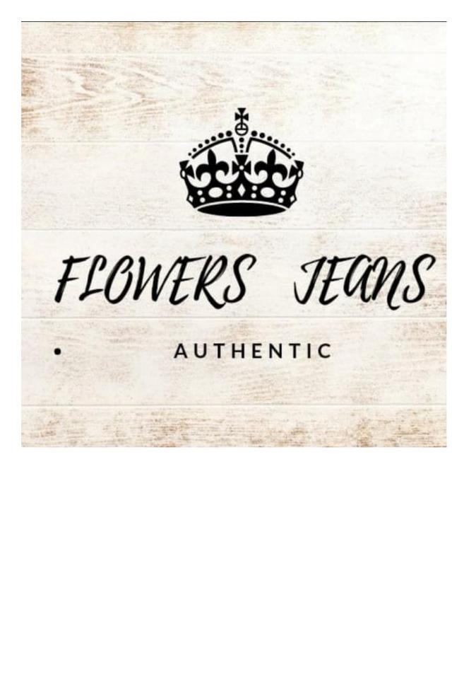 FLOWERS JEANS AUTHENTIC