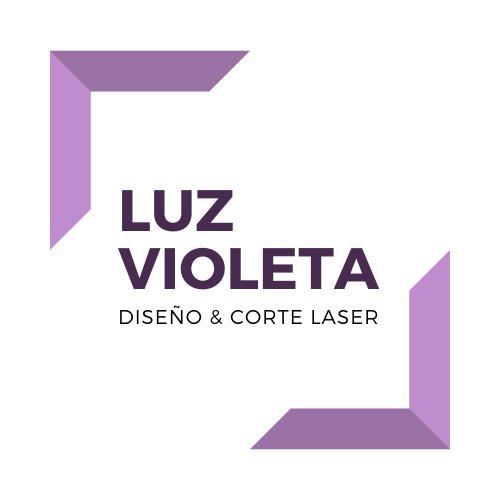 LUZ VIOLETA DISEÑO Y CORTE LASER