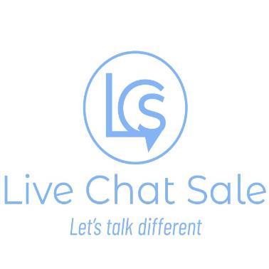 LCS  LIVE CHAT SALE  LET’S TALK DIFFERENT