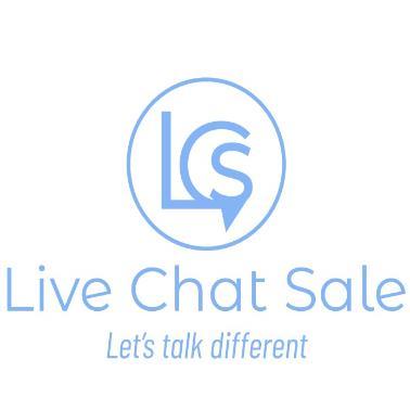 LCS  LIVE CHAT SALE  LET’S TALK DIFFERENT