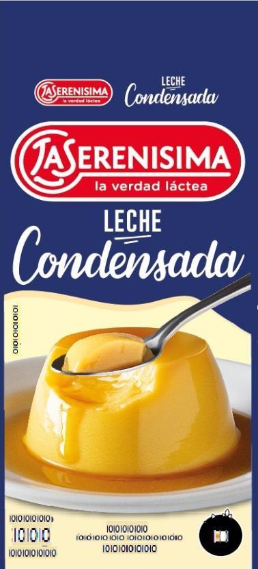 LA SERENISIMA LA VERDAD LACTEA LECHE CONDENSADA LA SERENISIMA LA VERDAD LACTEA LECHE CONDENSADA