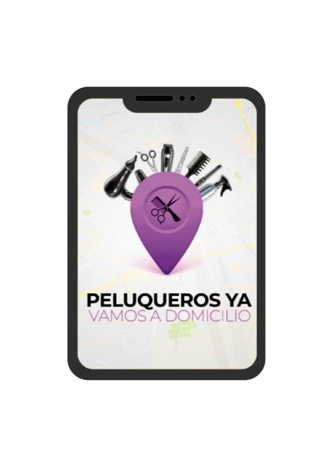 PELUQUEROS YA VAMOS A DOMICILIO