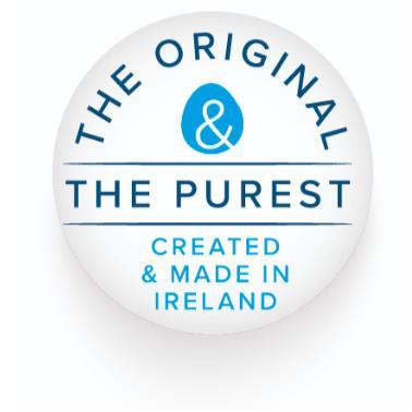 THE ORIGINAL & THE PUREST CREATED & MADE IN IRELAND