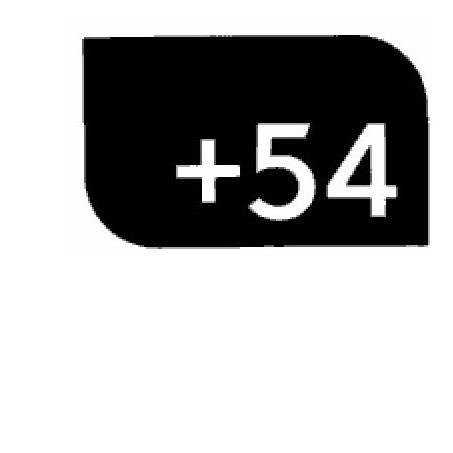 + 54