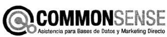 COMMONSENSE ASISTENCIA PARA BASES DE DATOS Y MARKETING DIRECTO