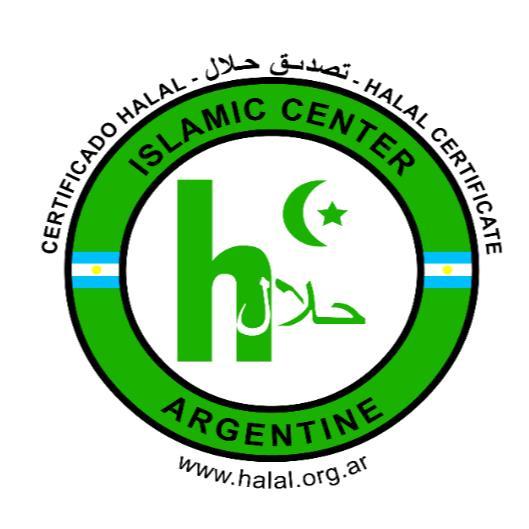 H CERTIFICADO HALAL - HALAL CERTIFICATE - ARGENTINE - ISLAMIC CENTER - WWW.HALAL.ORG.AR