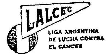 LALCEC LIGA ARGENTINA DE LUCHA CONTRA EL CANCER