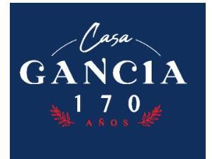 CASA GANCIA 170 AÑOS