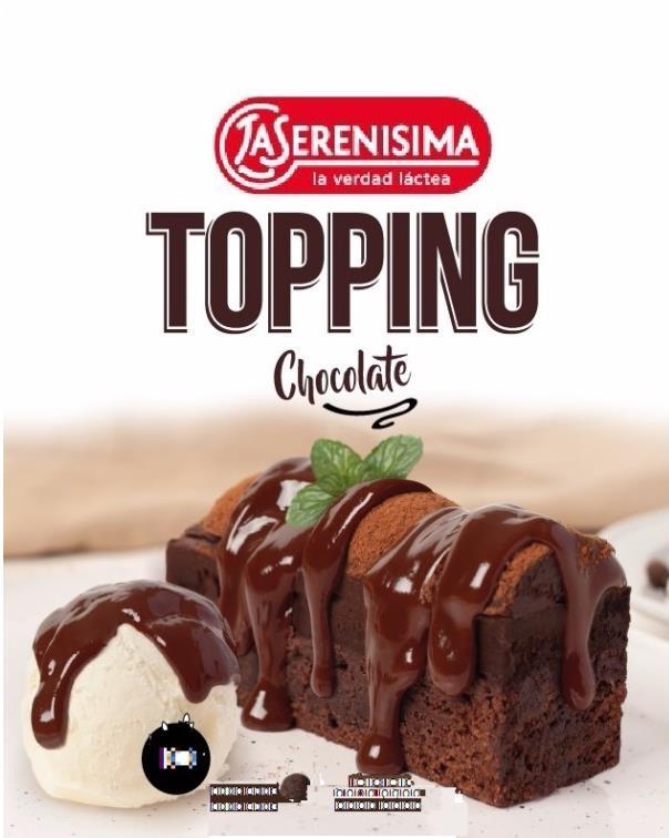 LA SERENISIMA LA VERDAD LACTEA TOPPING CHOCOLATE