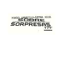 SOBRE SORPRESAS YPF