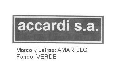 ACCARDI S.A.