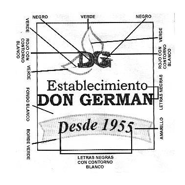 DG ESTABLECIMIENTO DON GERMAN DESDE 1955