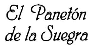 EL PANETON DE LA SUEGRA