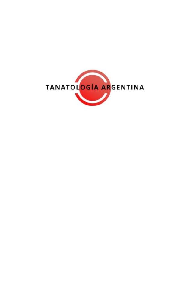 TANATOLOGÍA ARGENTINA