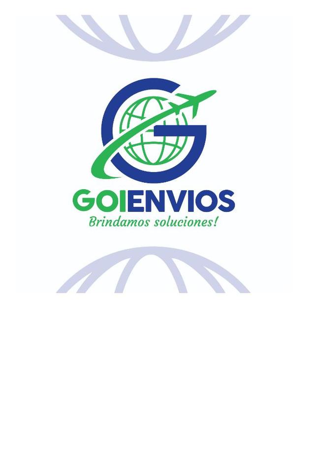 G GOIENVIOS BRINDAMOS SOLUCIONES