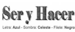 SER Y HACER