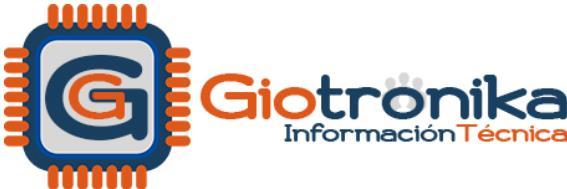 GG GIOTRONIKA INFORMACIÓN TÉCNICA