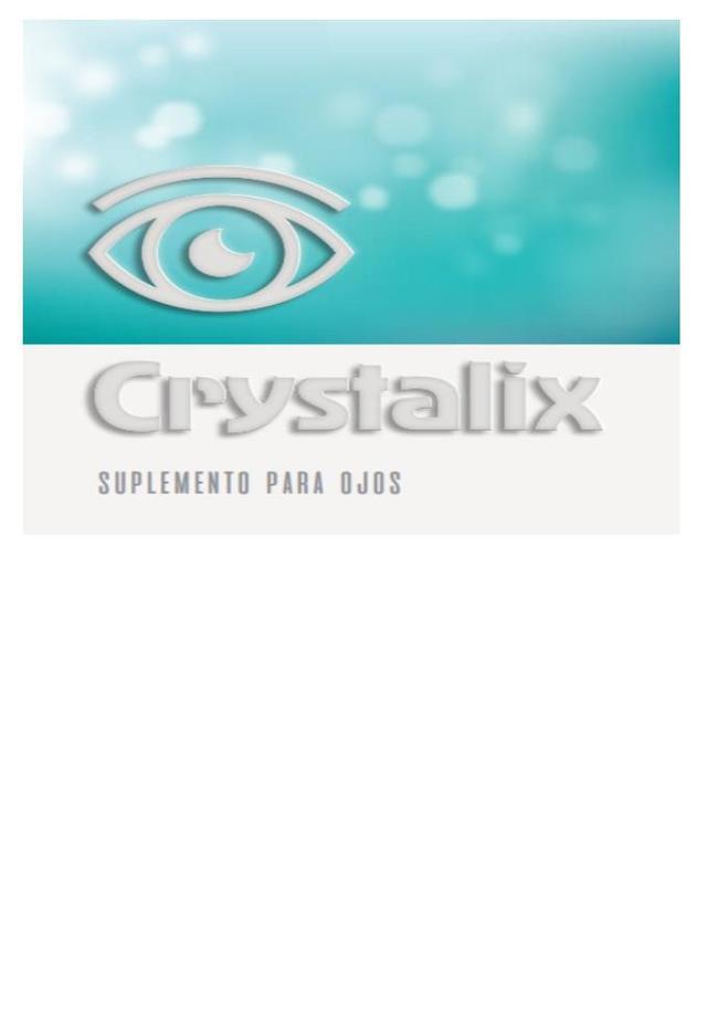 CRYSTALIX SUPLEMENTO DE OJOS