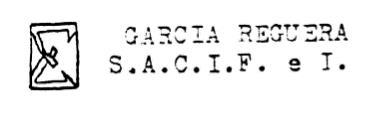 GARCIA REGUERA S.A.C.I.F. E I.